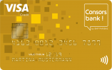 Consorsbank VISA Card Gold Kreditkarte (© Consorsbank)