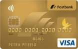 Postbank Visa Card Gold Postbank Visa Gold Kreditkarte