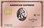 American Express Gold Card aus Metall American Express Gold Card aus Metall