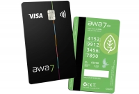 DZ Media führt ein neues Design für die Kreditkarte awa7 ein.