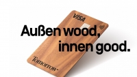 Tomorrow Holzkreditkarte © Tomorrow