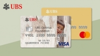UBS Kreditkarte aus Mais und virtuelle Kreditkarte © UBS