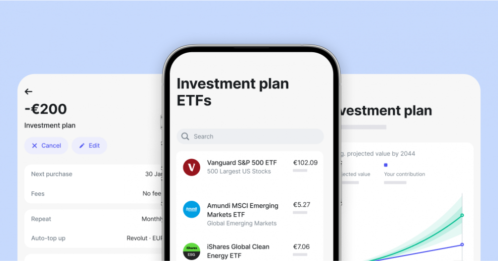 Ab sofort investieren deutsche Revolut-Kunden kostenlos in ETFs.