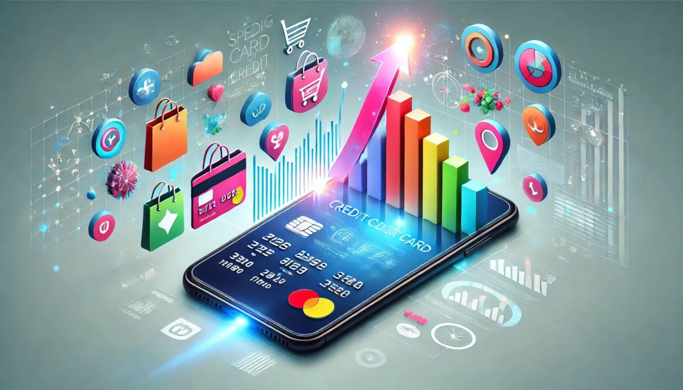Kreditkarten-Apps werden zu mobilen Finanzzentralen, die Ausgaben und Kundenbindung fördern.