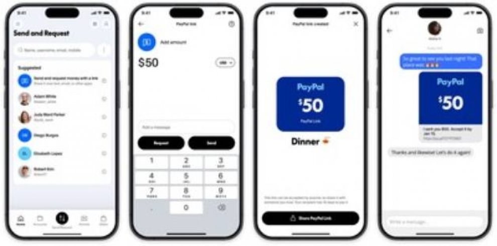 Neue PayPal-Features: Zahlungslinks und Krypto-Integration vereinfachen globale Transaktionen.