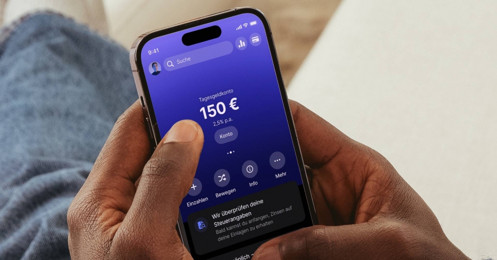 Revolut bringt ab sofort das Tagesgeldkonto für deutsche Kunden raus.